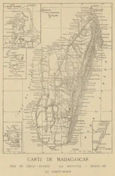Map of Madagascar